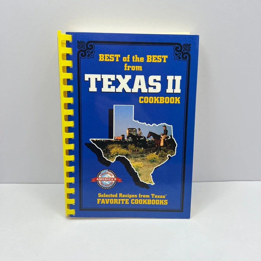 Quail Ridge Press Best of the Best‎ from Texas II Cookbook Spiral Bound Recipes